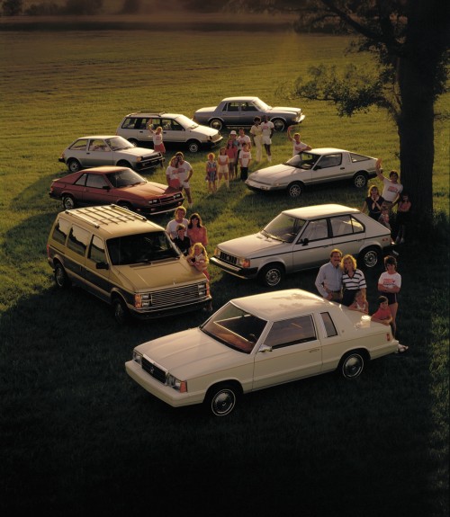 Chrysler Corporation, Plymouth, full line, 1981-83