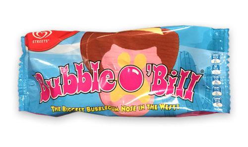 bubblegum o bill packaging