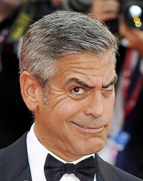 clooney face