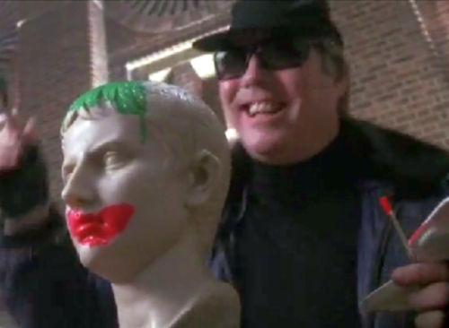 joker ceasar sculpture