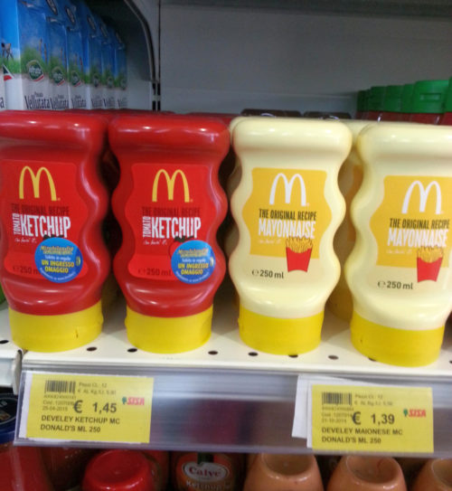 mcdondals ketchup