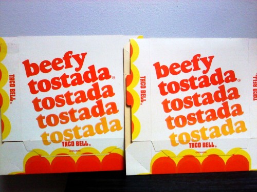 taco bell beefy toastaa